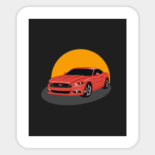 mustang Sticker